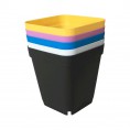 Gallon Small Square Plastic Flower Pot