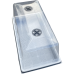 Plastic Seedling Tray, bottom 2.5mm array hole, upper caliber 550×285mm, height 65mm Plastic Seedling Tray, bottom 2.5mm array hole, upper caliber 550×285mm, height 65mm