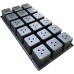 18 grid seedling tray, upper caliber 77×77mm, height 74mm 18 grid seedling tray, upper caliber 77×77mm, height 74mm