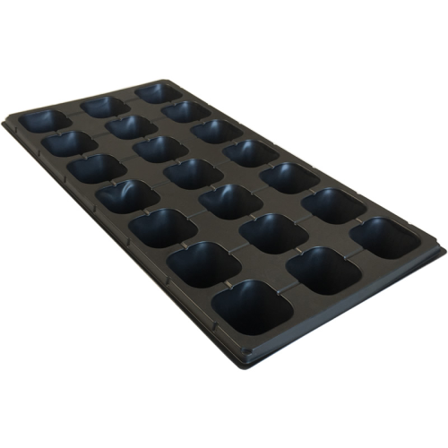 21 grid seedling tray, upper caliber 62×62mm, height 65mm 21 grid seedling tray, upper caliber 62×62mm, height 65mm