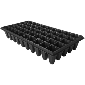 50 grid deep-hole seedling tray, upper caliber 46×46mm, height 90mm 50 grid deep-hole seedling tray, upper caliber 46×46mm, height 90mm