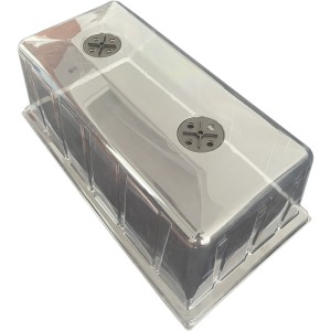 PET Transparent Seed Plaastic Tray Lid, caliber 550×285mm, height 200mm PET Transparent Seed Plaastic Tray Lid, caliber 550×285mm, height 200mm