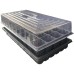 32 grid deep-hole seedling tray, upper caliber 60×60mm, height 110mm 32 grid deep-hole seedling tray, upper caliber 60×60mm, height 110mm